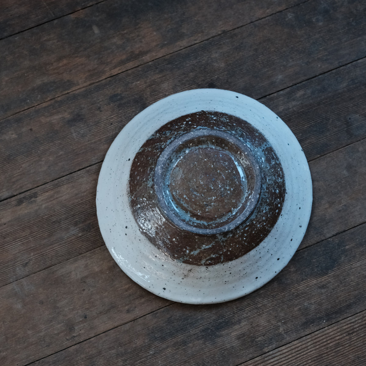 Serving Bowl, White, Half Dip