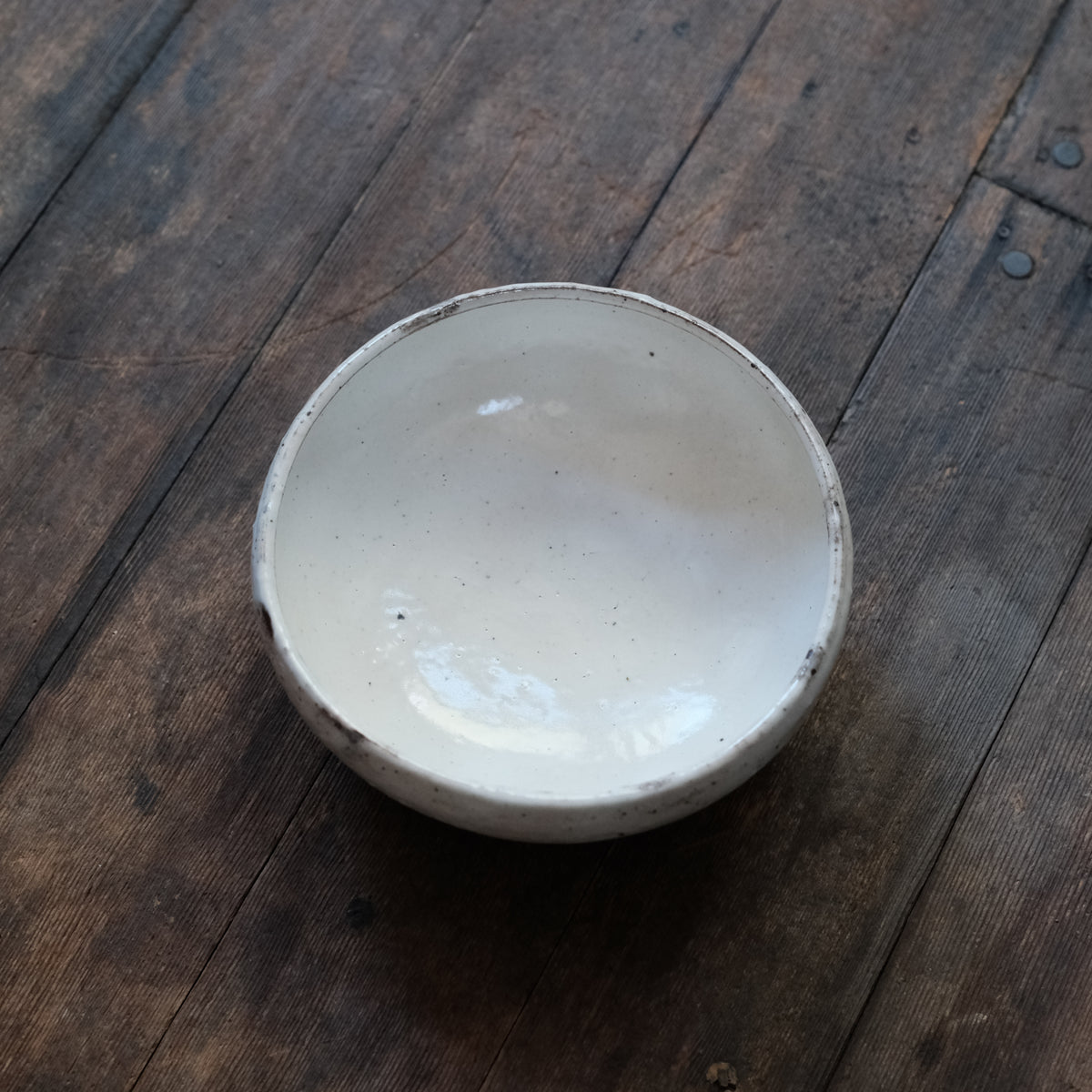 Small Serving Bowl, White