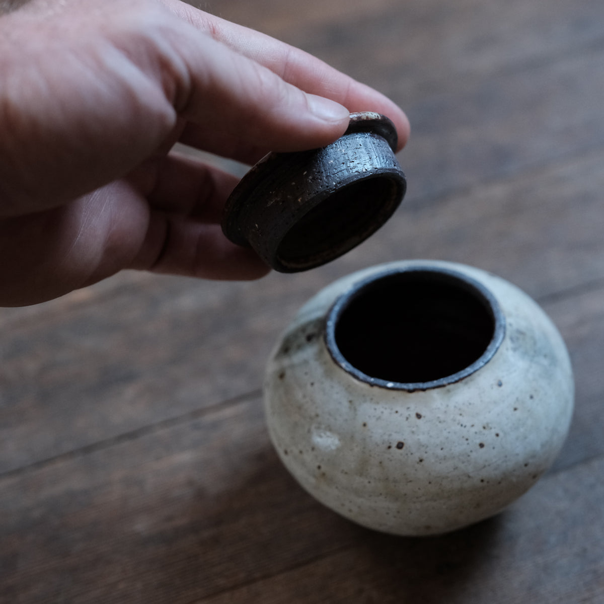 Tea Storage Jar, Da-Ho, Medium