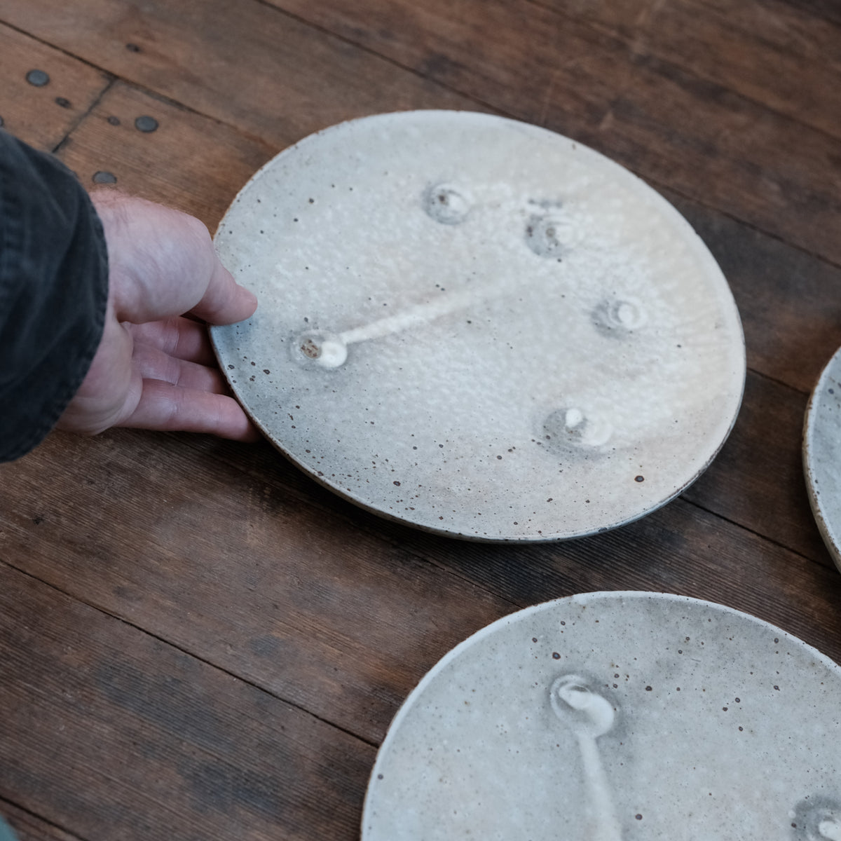 Plates, Ash, Set of Three