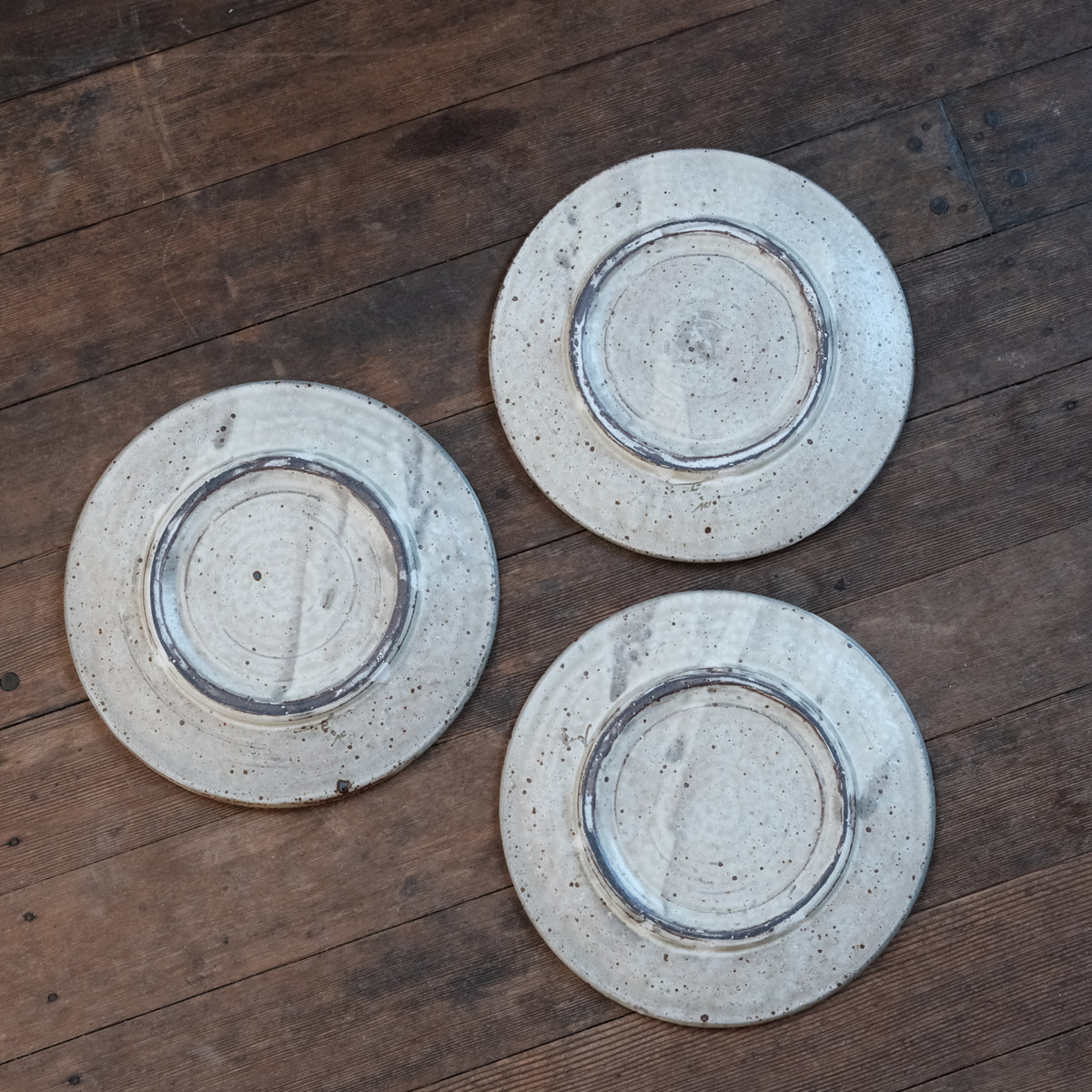 Plates, Ash, Set of Three