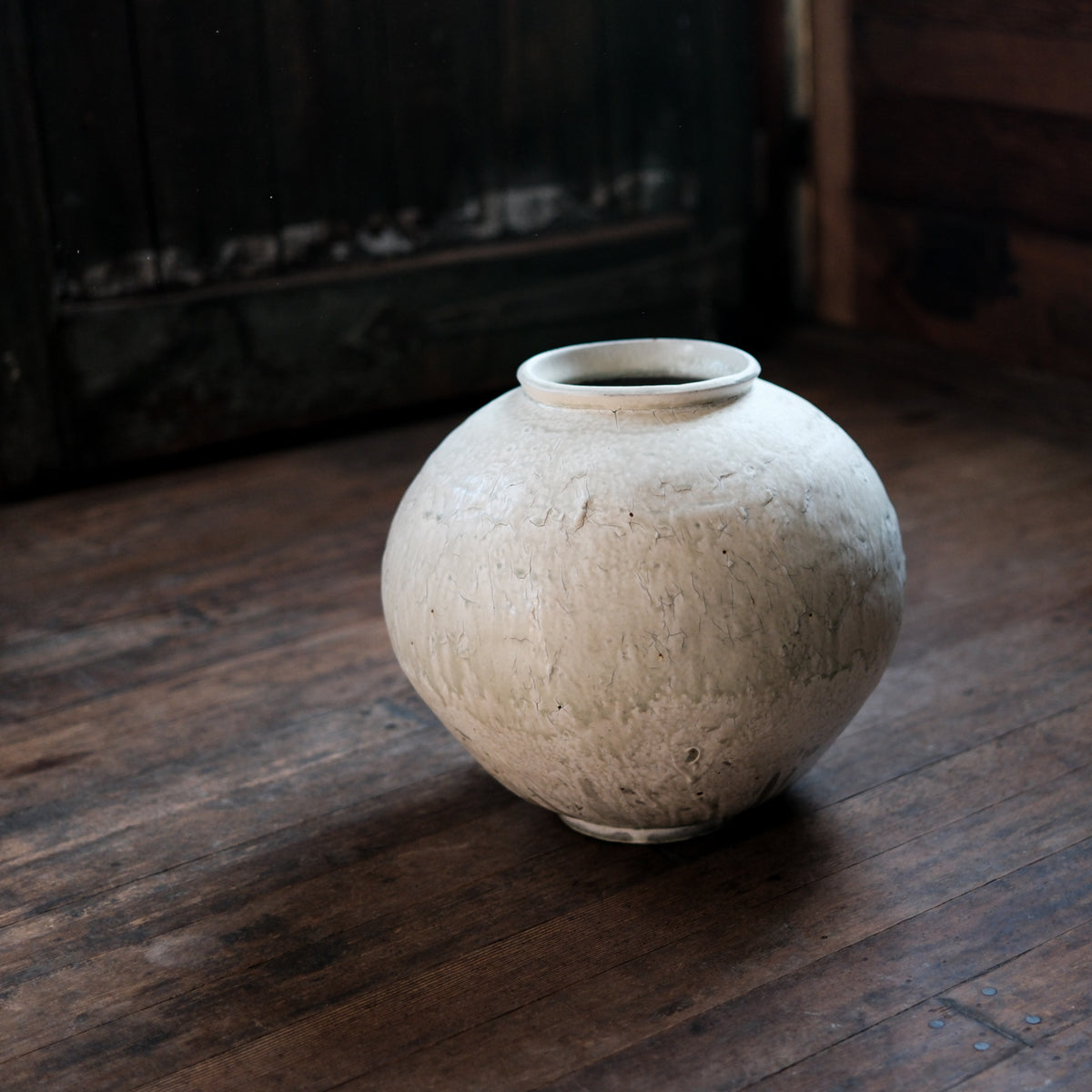 Buncheong Medium Moon Jar #111