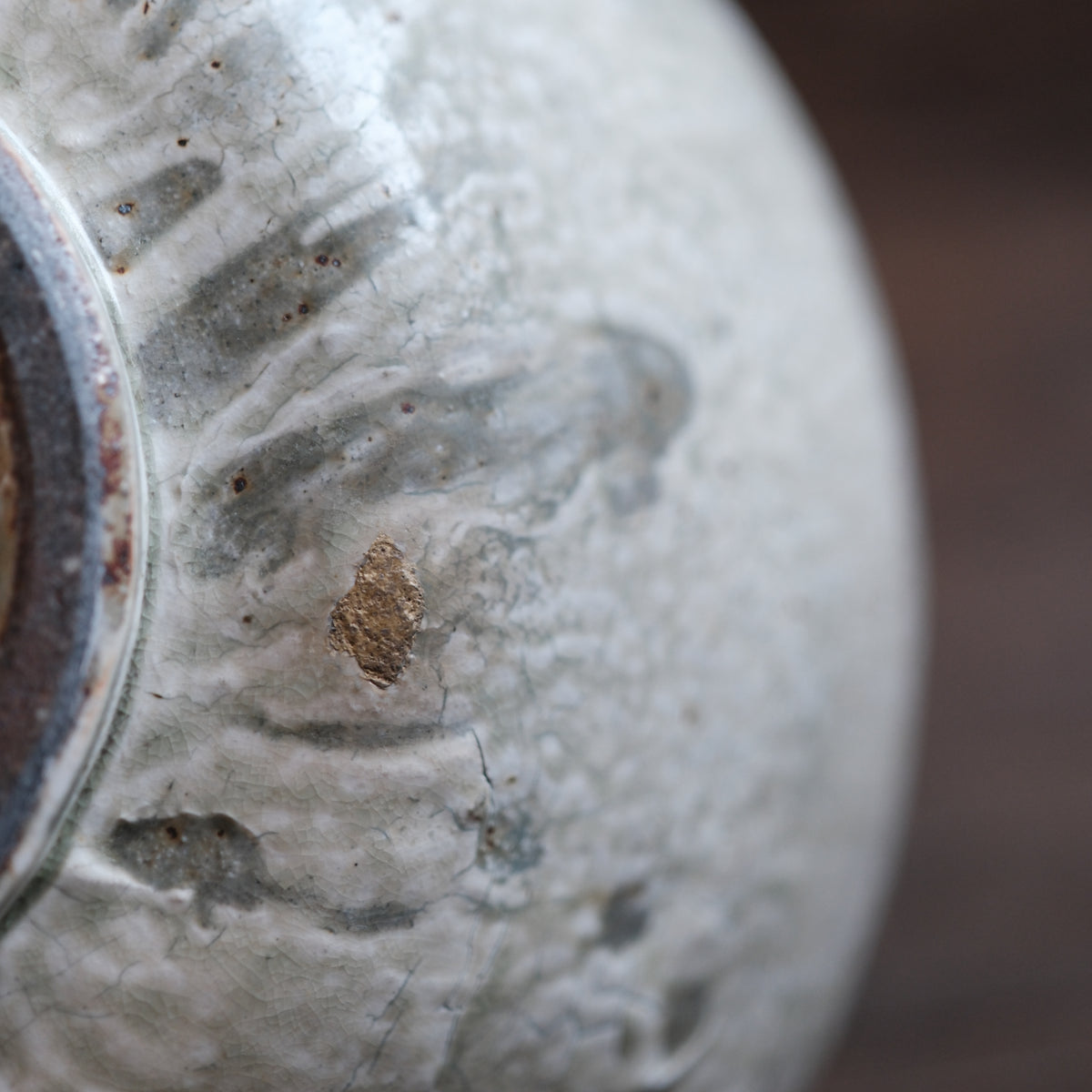 Buncheong Medium Moon Jar #111