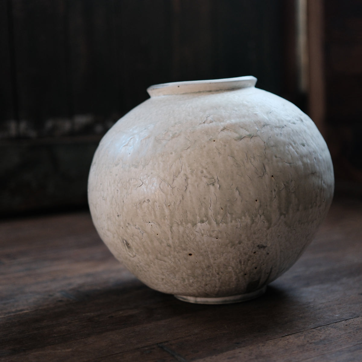 Buncheong Medium Moon Jar #111