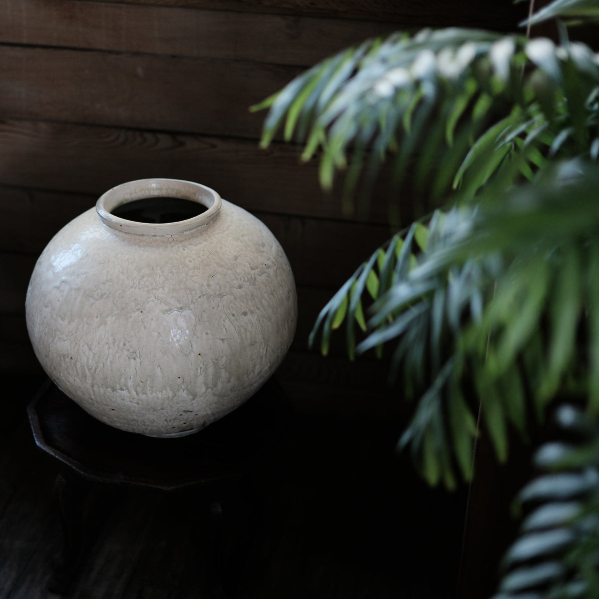 Buncheong Medium Moon Jar #111