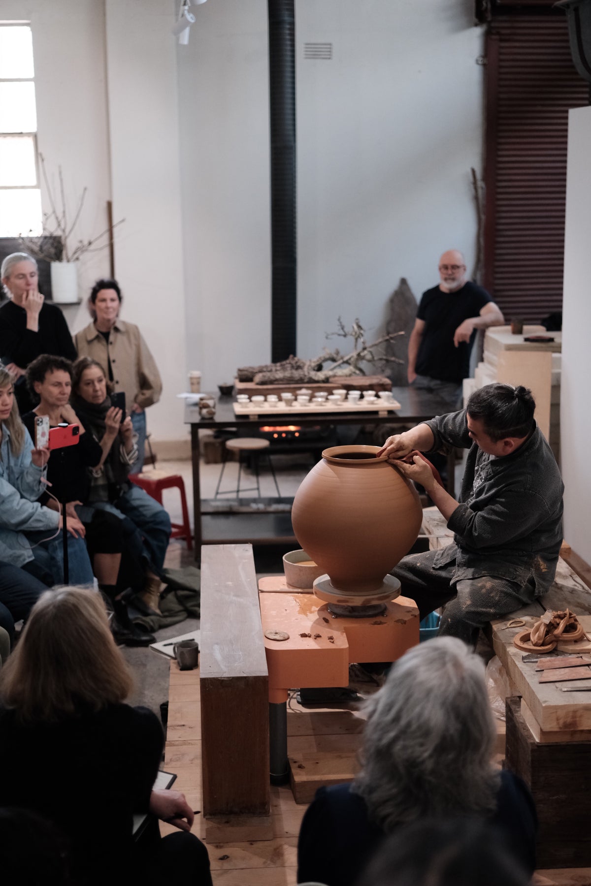 Kwak Kyungtae 1 Day Throwing Demo + Lunch