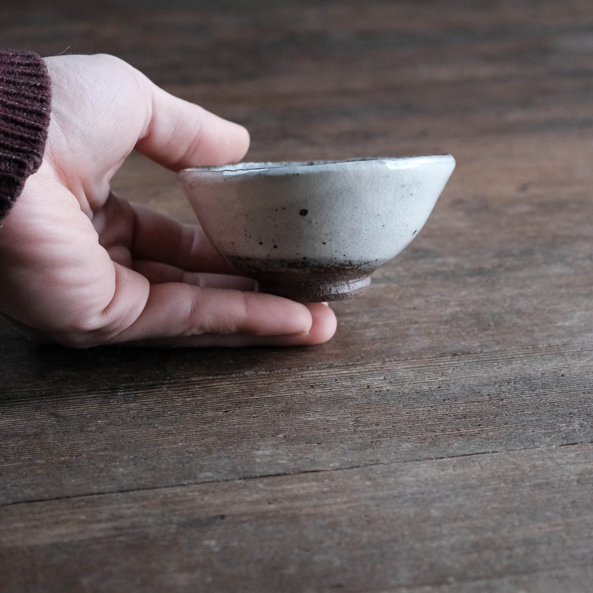 Small Tea Bowl, Brushed